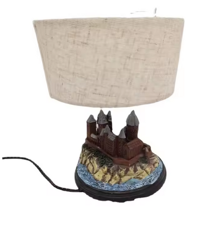 Castle Table Lamp: Hogwarts-inspired Resin Ornament